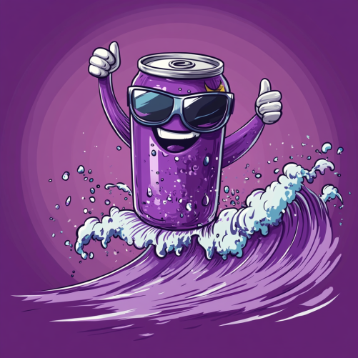 SipSurfers Mascot